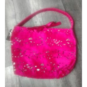 Victoria's Secret Pink Velvet Satchel